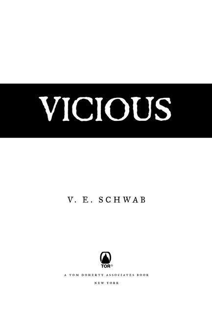 ve schwab vicious series