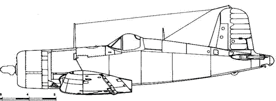 F4u 4 corsair чертежи