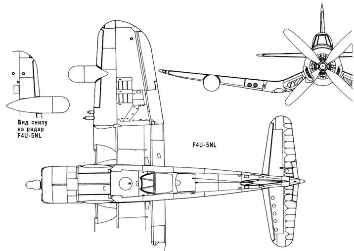 F4u 4 corsair чертежи