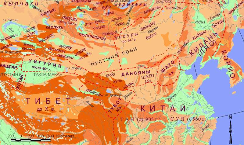 Карта степей кэтвар