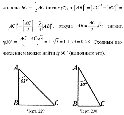 На каком рисунке изображен угол тангенс которого равен 1 корень из 3