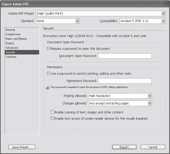 Indesign не сохраняет файлы