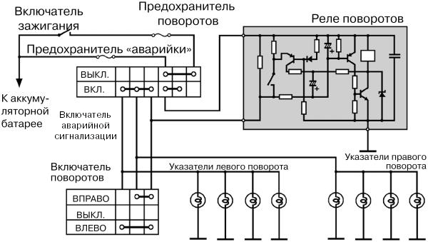 Схема аварийки 2114