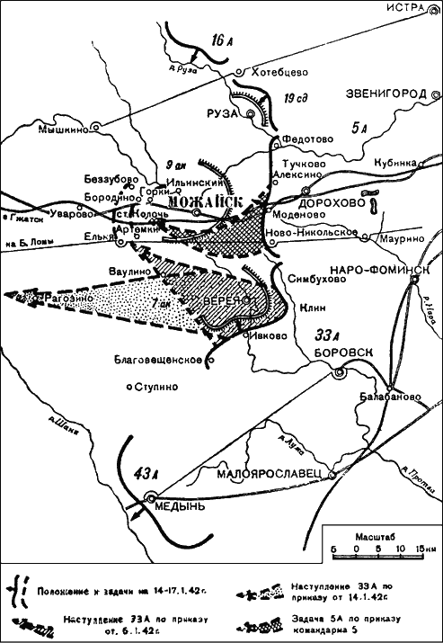Линия фронта январь 1942 года карта